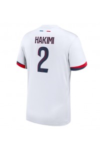 Paris Saint-Germain Achraf Hakimi #2 Voetbaltruitje Uit tenue 2024-25 Korte Mouw